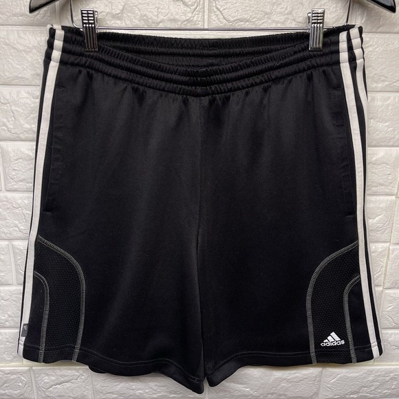 Adidas Athletic Training Shorts Clima365 Black Mens Size Medium EUC - Picture 1 of 11
